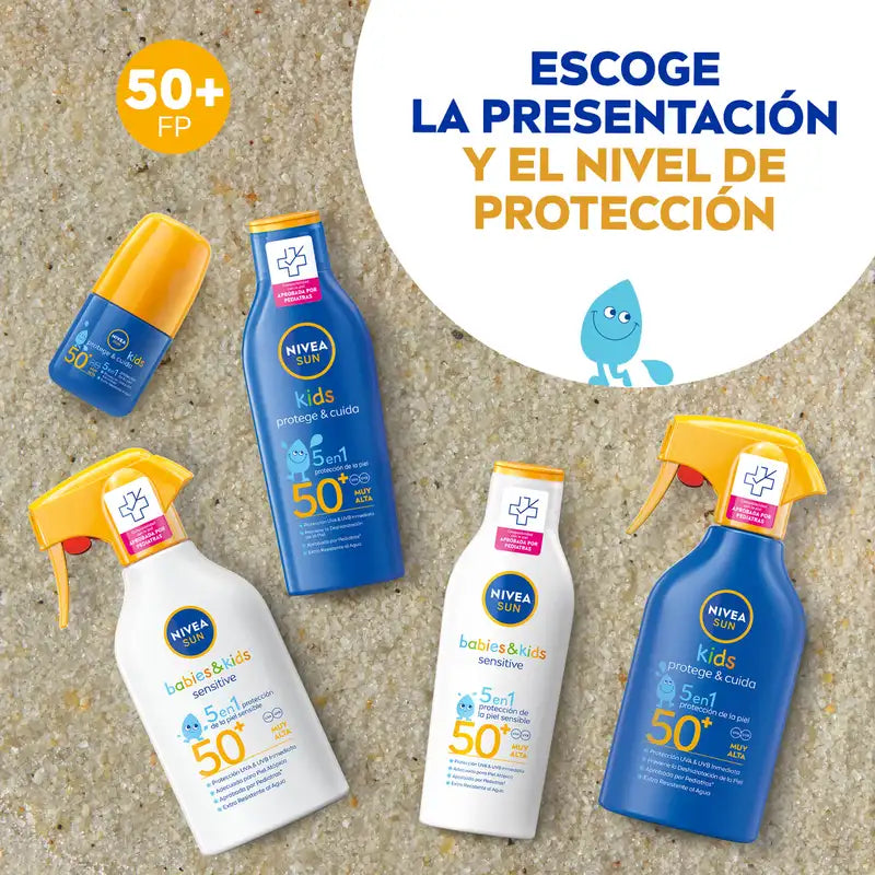 Nivea Sun Babies & Kids Sensitive Sun Spray Kids Spf50+ 200Ml