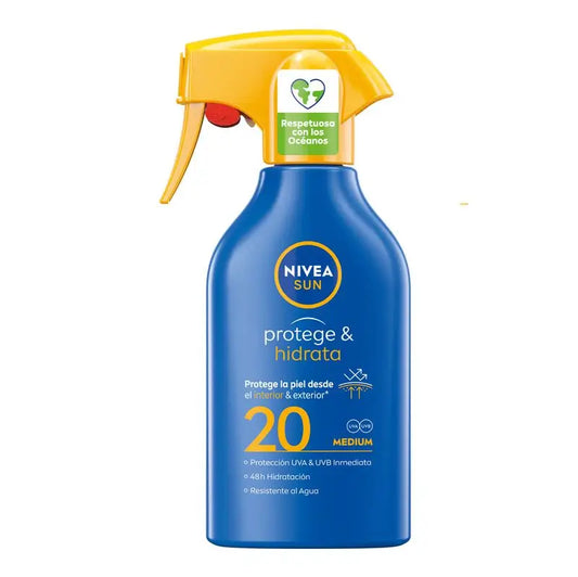 NIVEA Sun Protect & Moisturise Sun Protection Spray SPF20, 270 ml