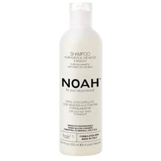 Noah Purifying Shampoo With Green Tea And Basil 250Ml.