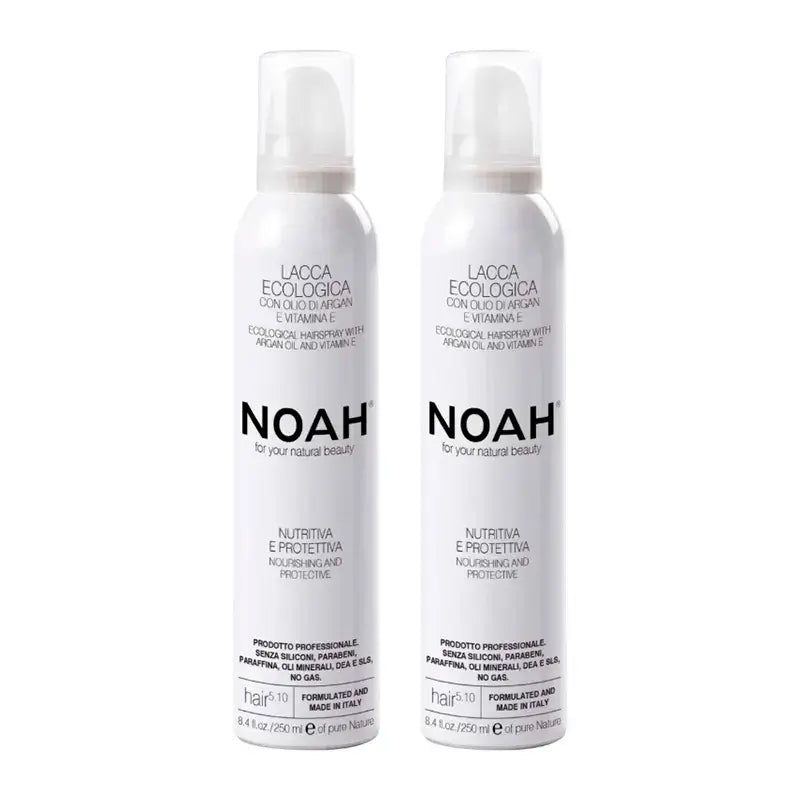 Noah Vitamin E Hair Spray, Pack 2 x 250Ml.