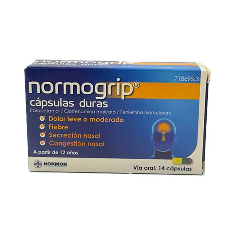 Normogrip, 14 Hard Capsules