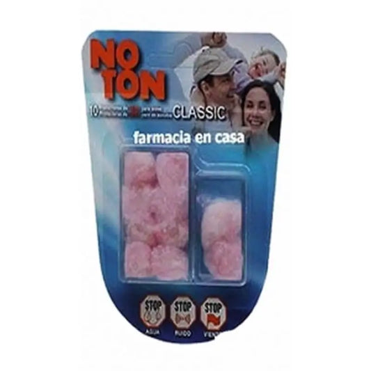 NOTON Cotton Wax Ear Plugs 2+8 pcs.