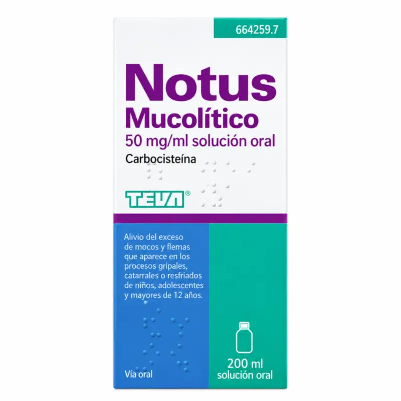 Notus Mucolytic Oral Solution 200 ml