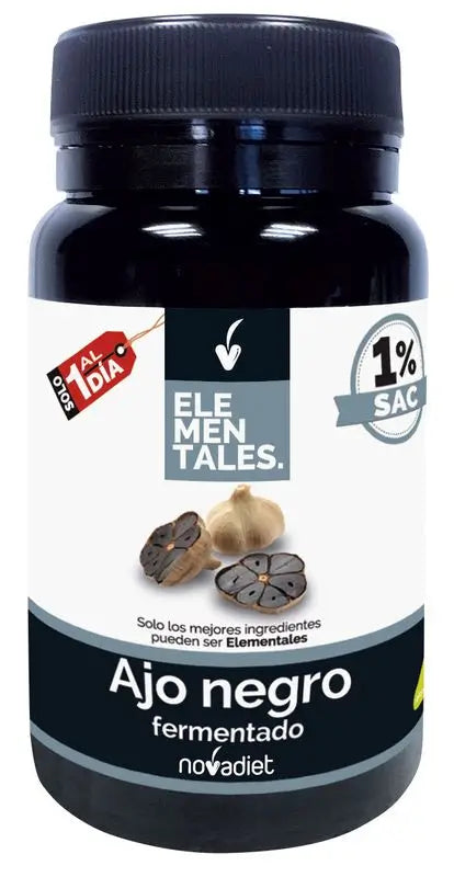 Novadiet Fermented Black Garlic, 30 Capsules