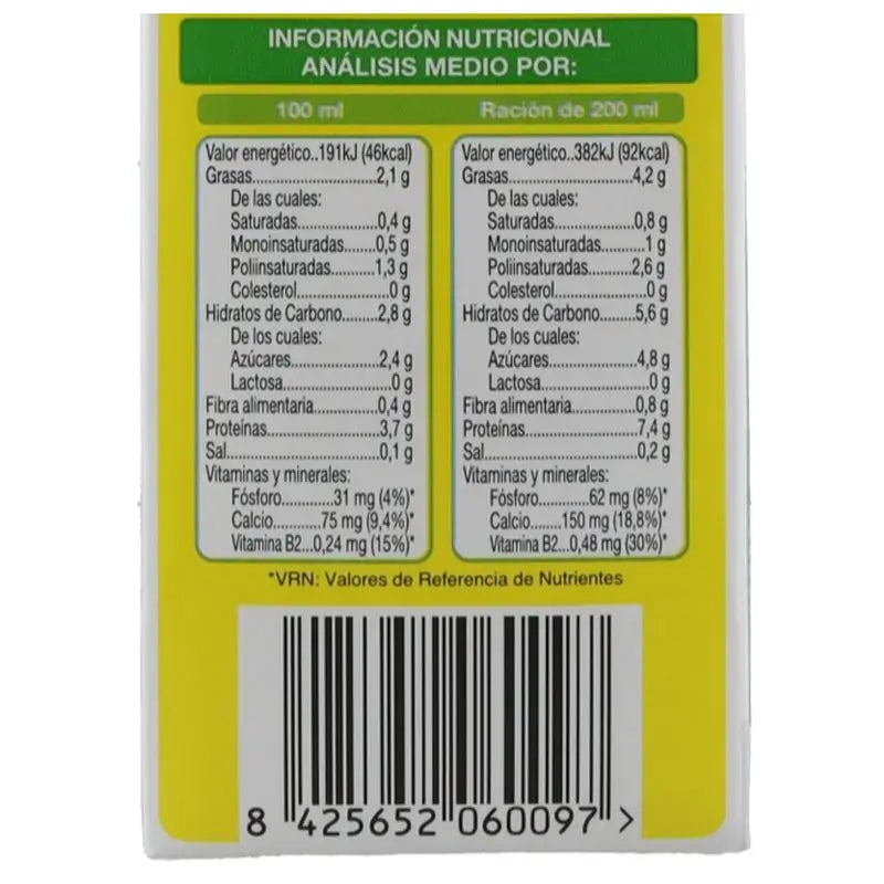 Novadiet Vegetal Soya Drink Dietisoja 1Lt 6Uds.