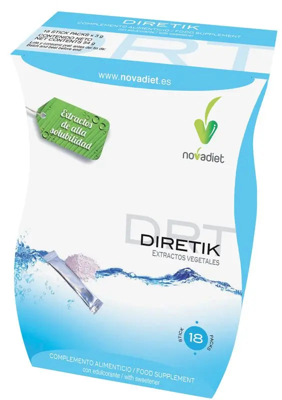 Novadiet Diretik, 18 Sticks De 3 Gr