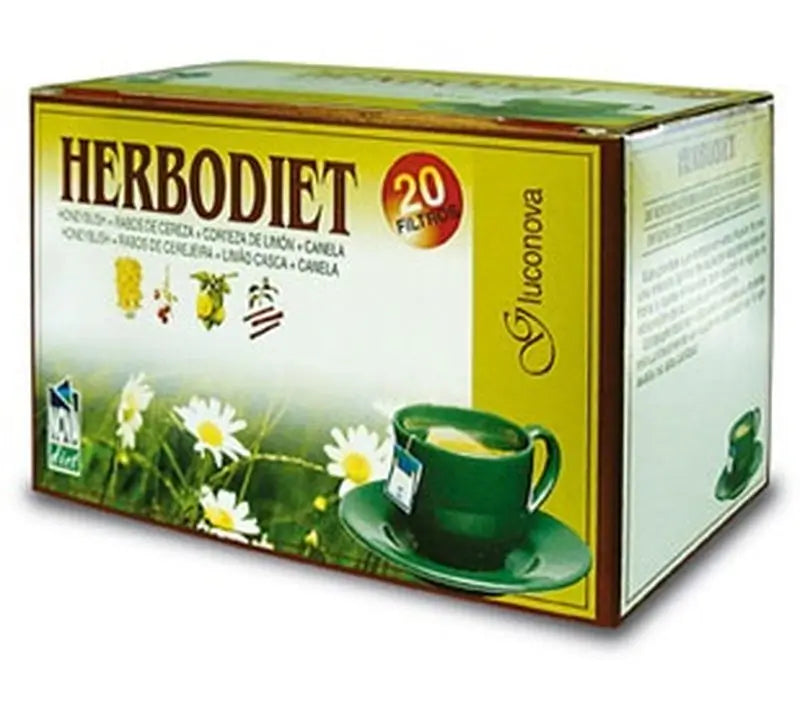 Novadiet Herbodiet Gluconova, 20 Filters