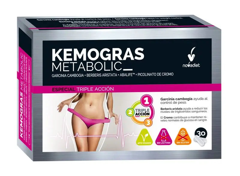Novadiet Kemogras Metabolic, 30 Capsules