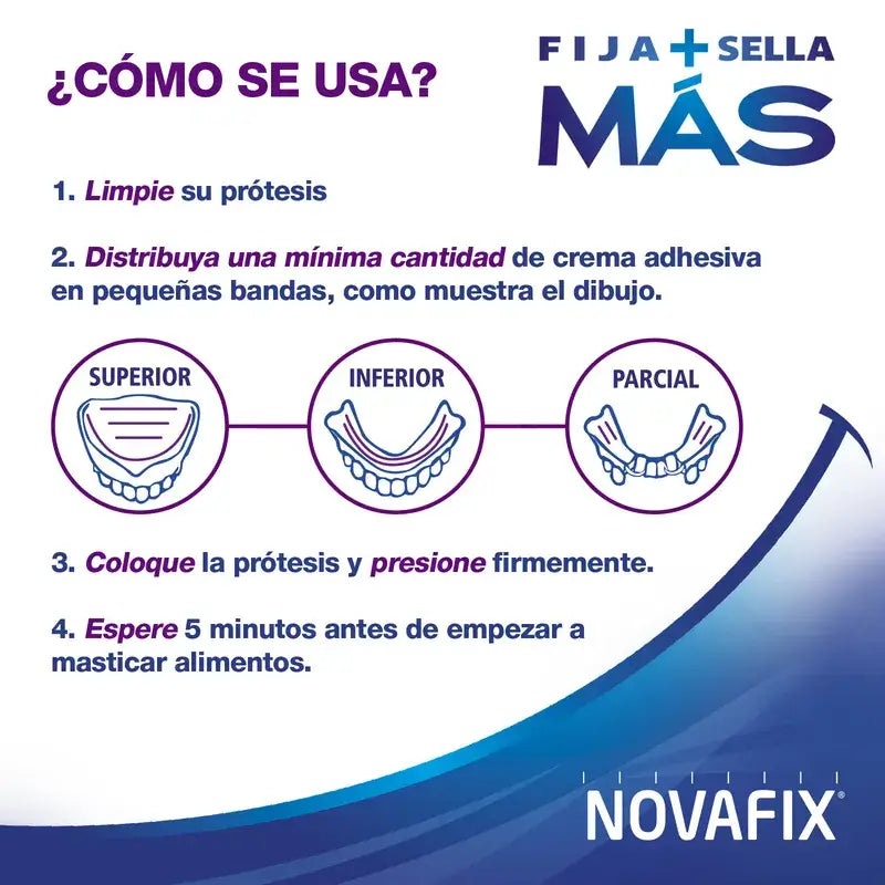 Novafix Denture Adhesive Cream , 40 g