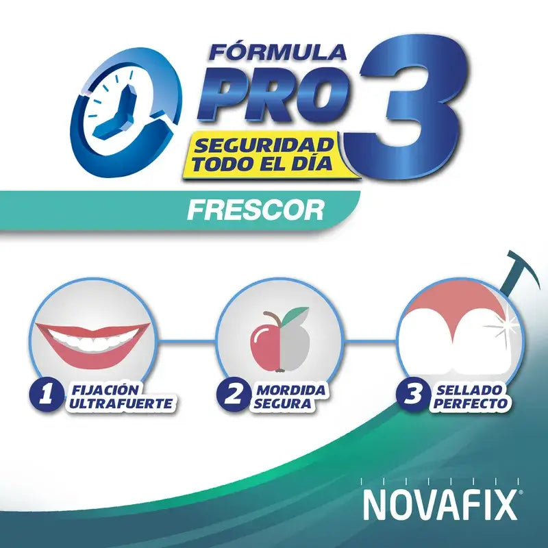 Novafix Pro 3 Denture Adhesive Cream Freshness 50gr