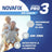 Novafix Pro3 Flavourless Denture Adhesive Cream , 50 g