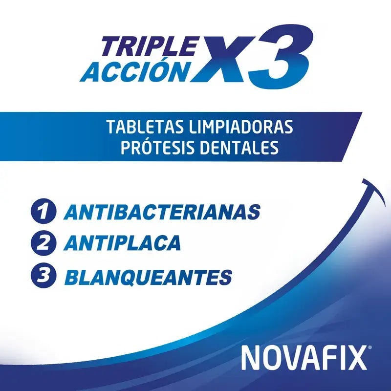 Novafix Triple Action Cleansing Tablets , 66 units