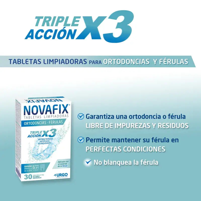 Novafix Orthodontic Tablets & Splints , 30 units