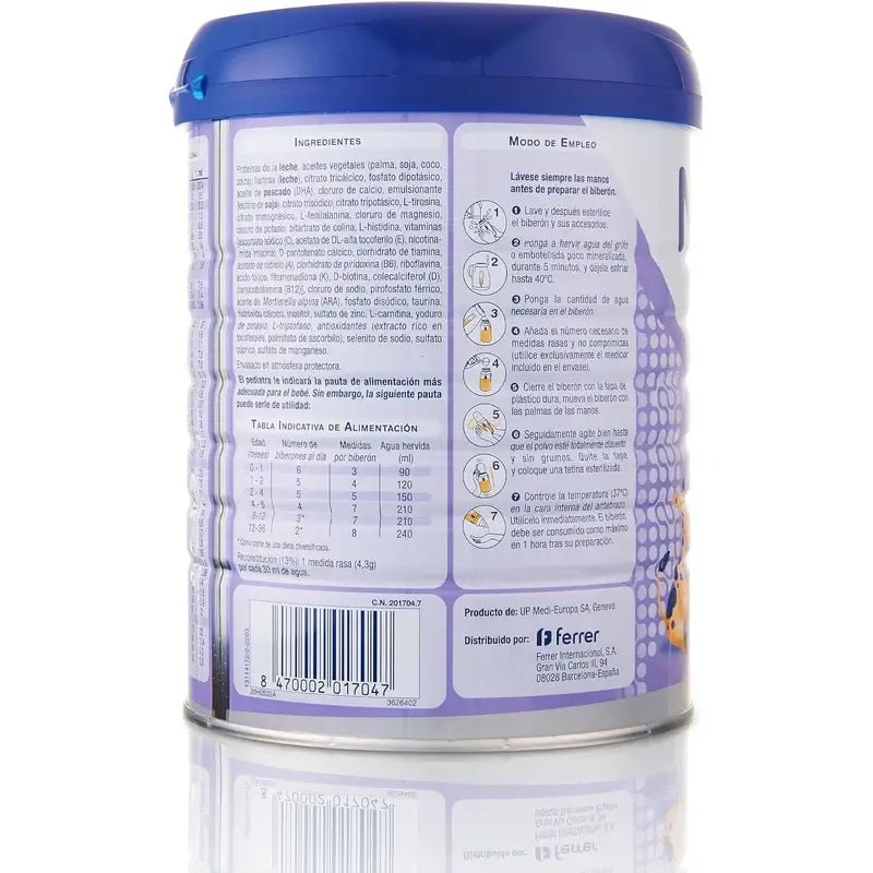 Novalac Ae Infant Milk 0-36 Months, Anti-constipation , 800 g