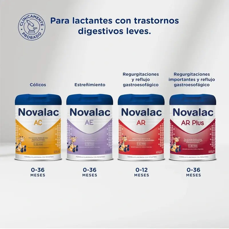 Novalac Ae Infant Milk 0-36 Months, Anti-constipation , 800 g