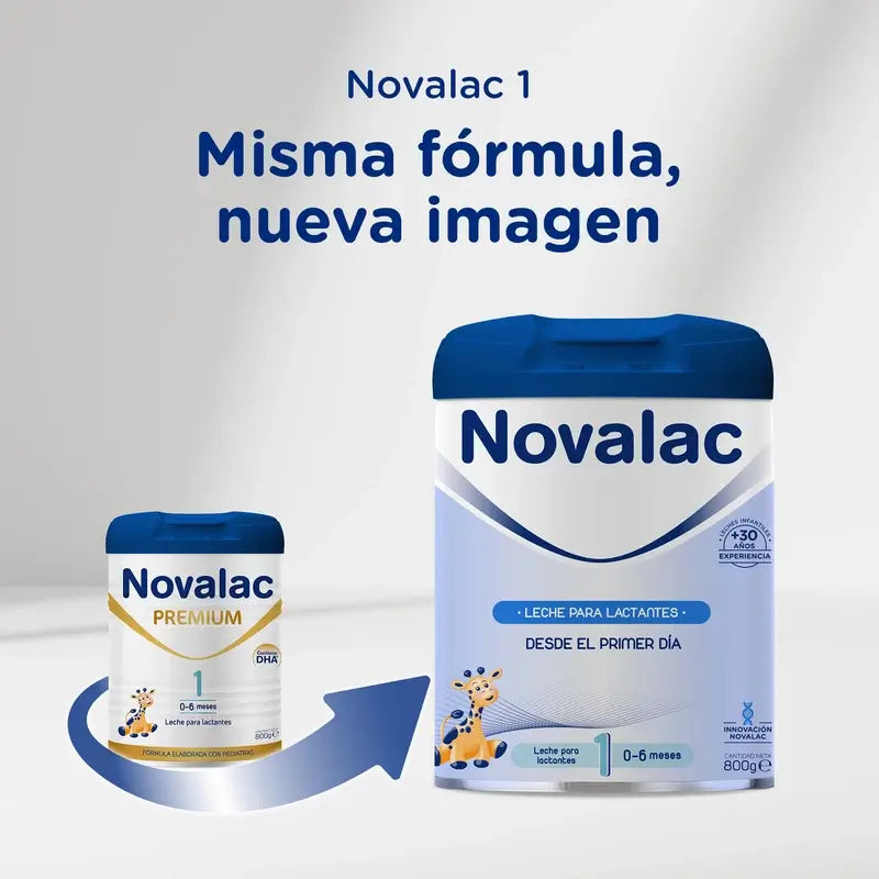 Novalac 1 Starter Milk, Pack 2 X 800 g