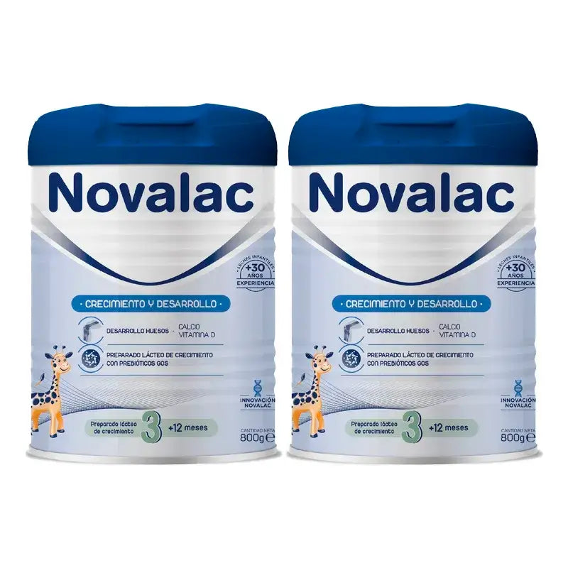 Novalac 3 Growing-Up Milk, 2X800 Gr