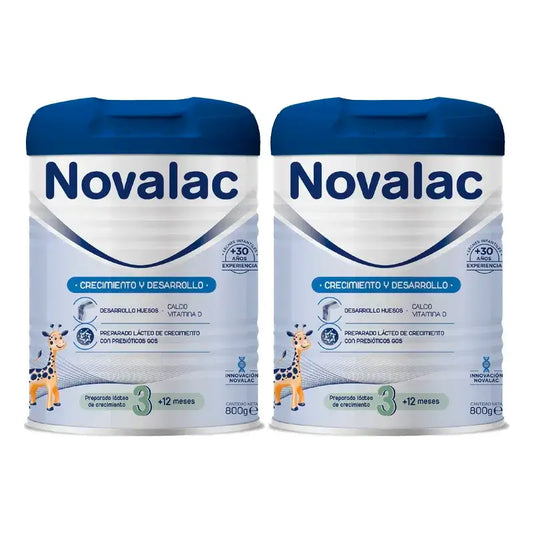Novalac 3 Growing-Up Milk, 2X800 Gr