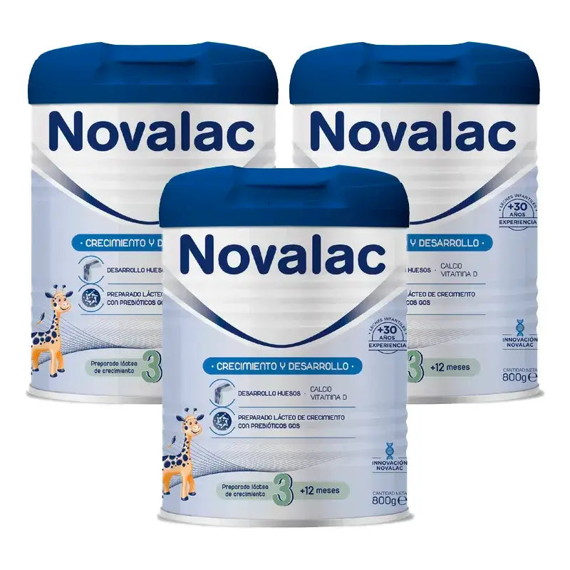 Novalac 3 Growing-Up Milk, 3X800 Gr