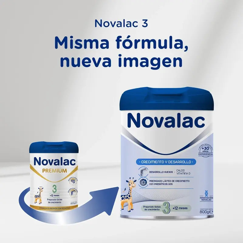 Novalac 3 Growing-Up Milk, 3X800 Gr