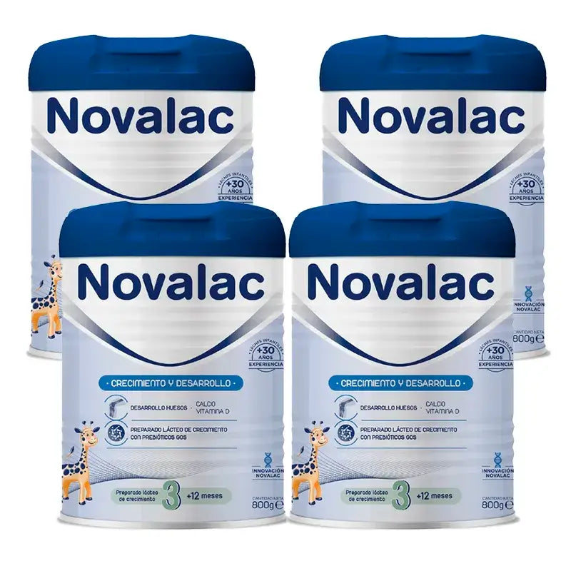 Novalac 3 Growing-Up Milk, 4X800 Gr