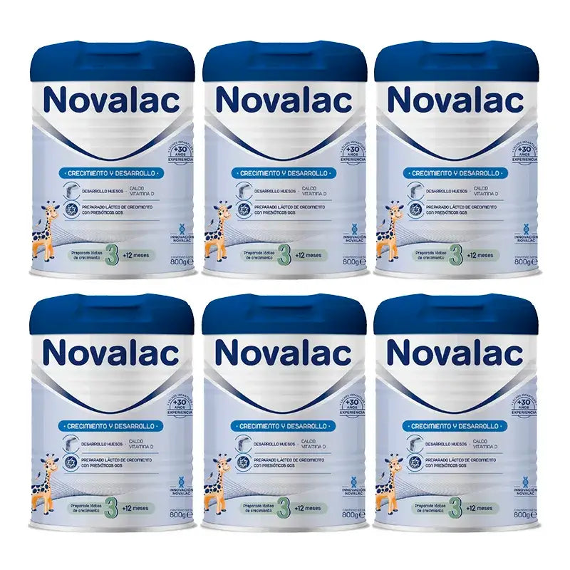 Novalac 3 Growing-Up Milk, 6X800 Gr