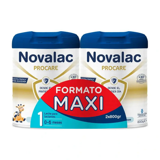 Novalac Procare 1 Starter Milk Maxi Pack, 2x800 g