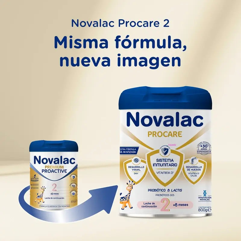 Novalac Procare 2 Continuation Milk, 2X800 Gr