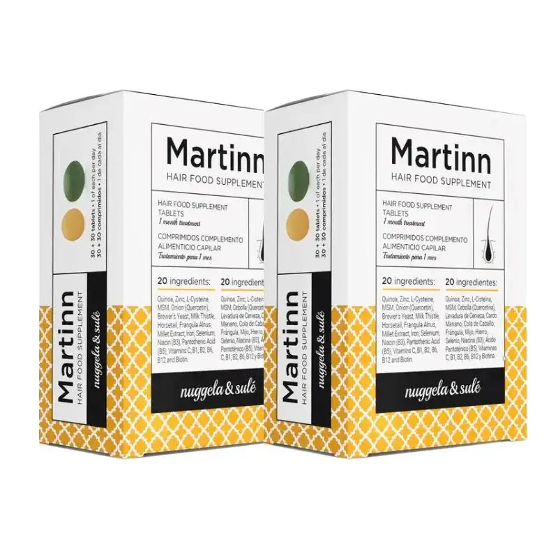 Nuggela Martinn De Nugella & Sule Accion Capil+Accion Depu, Pack 2 x 60 Tablets