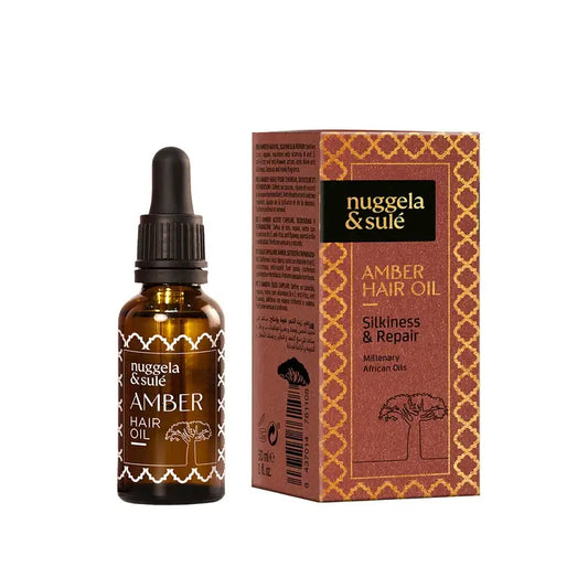 Nuggela & Sule Amber Hair Oil Baobab Shea Butter Hair Oil 30Ml.