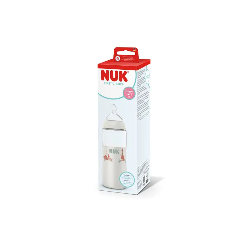 NUK First Choice+ Kangaroo 360 ml XL Baby Bottle 6M+