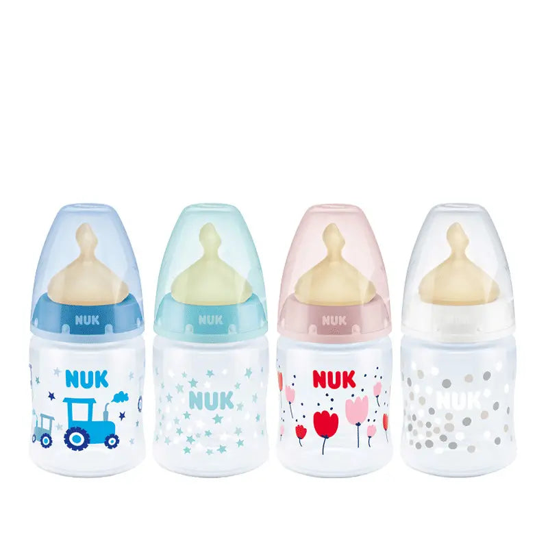 NUK First Choice Baby Bottle 0-6 M Latex, 1 piece, 150 ml