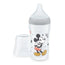 Nuk Perfect Match Pp Silicone Baby Bottle 0-6M M-Flow Mickey Mouse Grey , 260 ml
