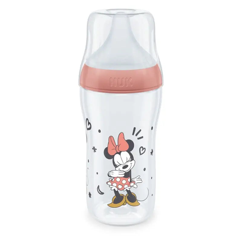 Nuk Perfect Match Pp Silicone Baby Bottle 0-6M M-Flow Mickey Mouse Red , 260 ml