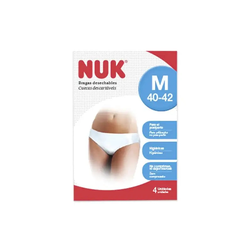 Nuk Disposable Briefs M 4pcs.