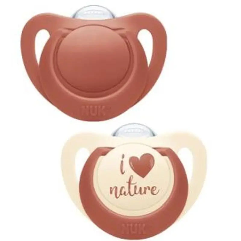 Nuk For Nature Pacifier Nuk For Nature 6-18 Silicone 2Ud.