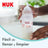 NUK First Choice+ 300 ml Baby Bottle, M Teat, 3m+, Koala