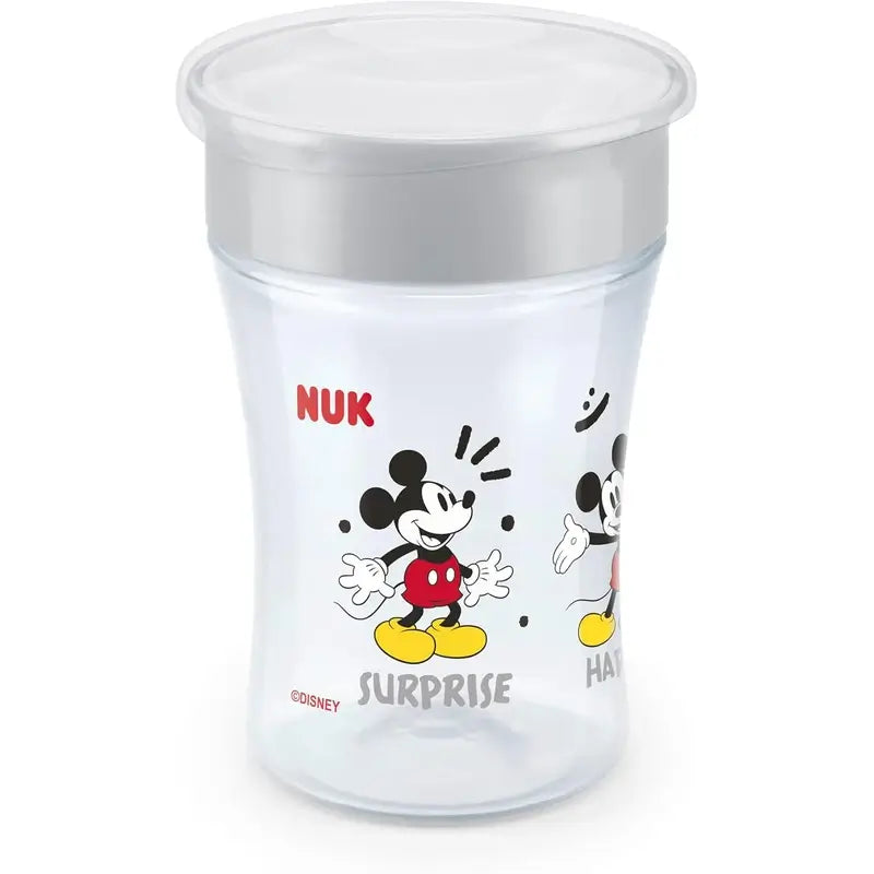 NUK Magic Cup Mickey Mouse Training Cup 230 ml 8m+ Grey