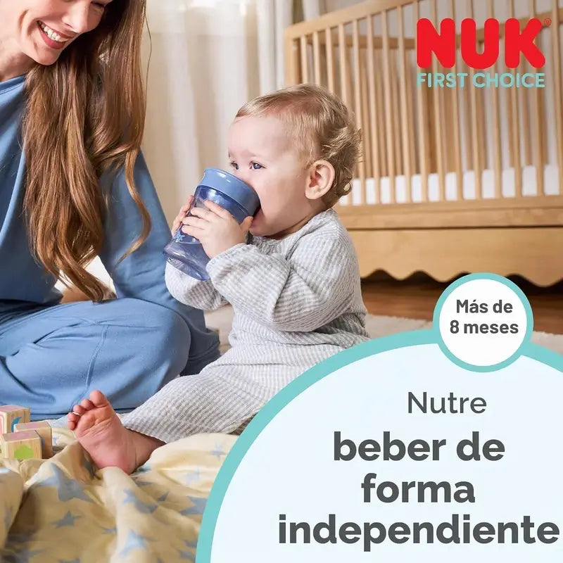 NUK Magic Cup Mickey Mouse Training Cup 230 ml 8m+ Grey