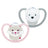 NUK Perfect Match Air Silicone Dummy T3 18–36 months Cat/Polar Bear, 2 pcs