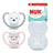 NUK Perfect Match Air Silicone Dummy T3 18–36 months Cat/Polar Bear, 2 pcs