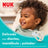NUK Perfect Match Air Silicone Dummy T2 6–18 months Mickey Mouse Grey/White, 2 pcs