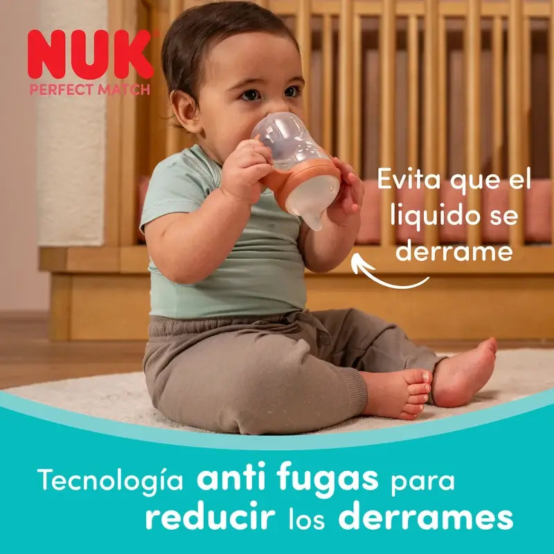 NUK Perfect Match Training Bottle 150 ml 6m+ Night Koala Blue