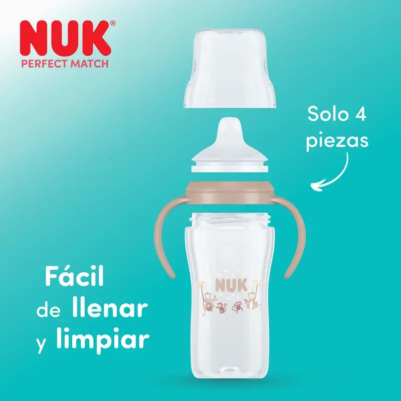 NUK Perfect Match Training Bottle 150 ml 6m+ Night Koala Blue