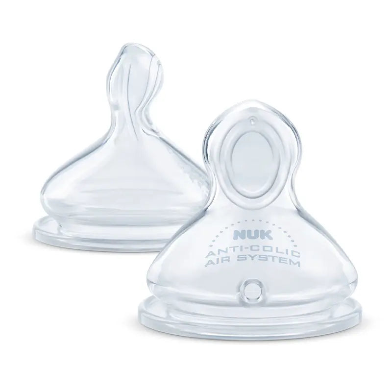NUK First Choice Teat 0-6 M Silicone, 2 units