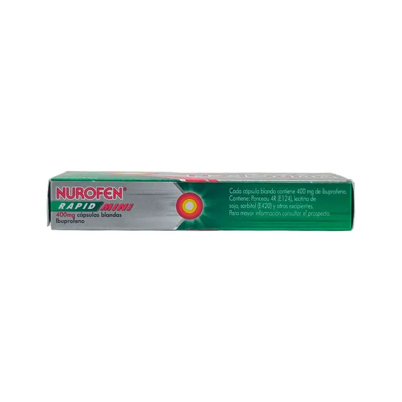 Nurofen Rapid Mini 400 Mg, 10 softgels