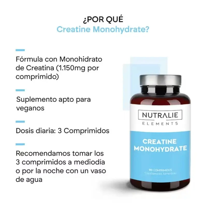 Nutralie Creatine Monohydrate 6000Mg, 90 tablets