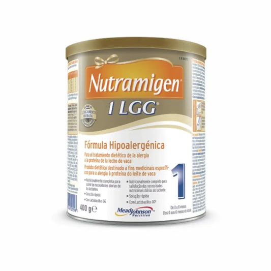 Nutramigen 1 Pro Formula Hypoallergenic Cow's Milk, 0-6 Months, 6 X 400 grams