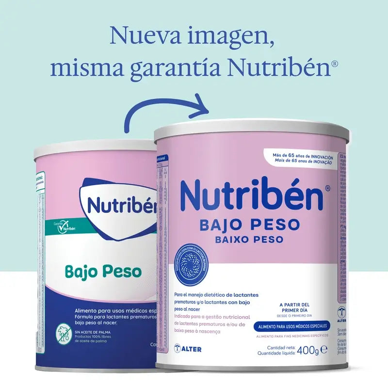 Nutribén Low Weight Milk, 400 g