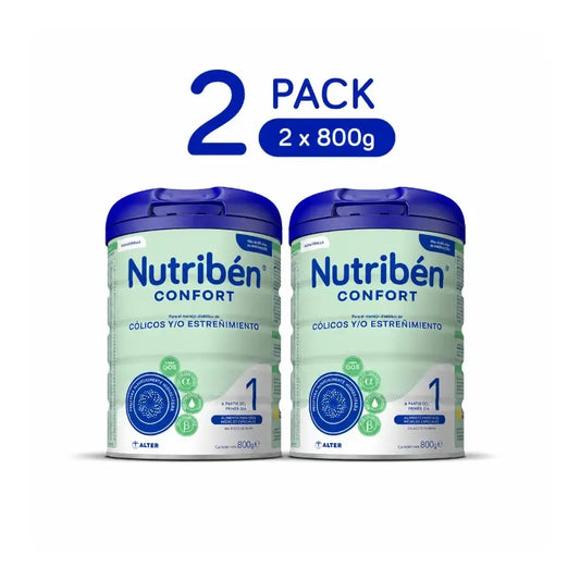 Nutribén Confort 1 Milk Starter, 2 x 800 grams